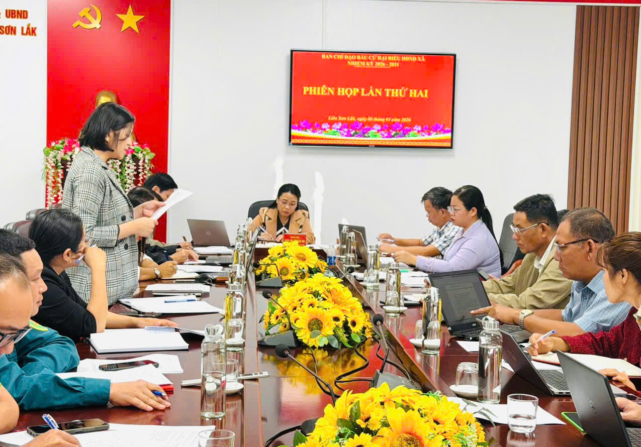 Phiên họp lần thứ hai Ban chỉ đạo Bầu cử Đại biểu HĐND các cấp nhiệm kỳ 2026-2031