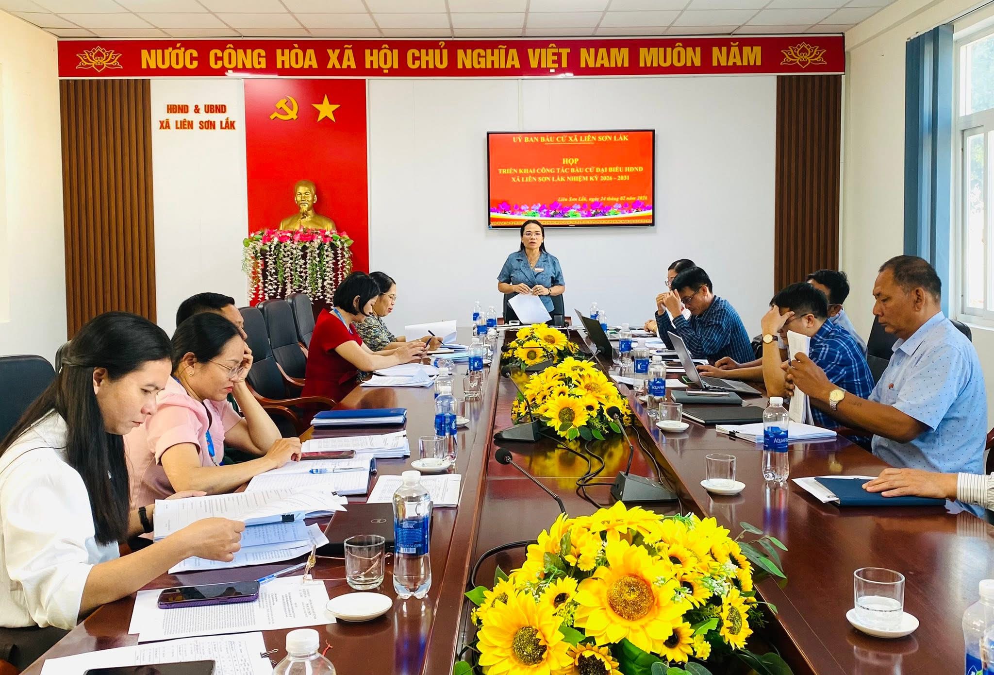 Hội nghị triển khai các công việc trong công tác bầu cử đại biểu Quốc hội khóa XVI và đại biểu HĐND các cấp, nhiệm kỳ 2026 – 2031