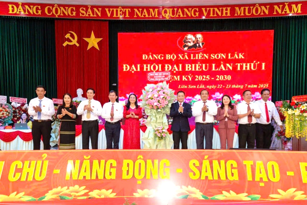 Những thành tựu, kết quả nổi bật của Đảng bộ xã Liên Sơn Lắk trong năm 2025